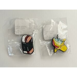 NWT FIGHTING EEL Shoe Charm Jibbitz - Spam Musubi, Shave Ice